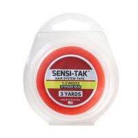 เทปกาวสองด้านเทปติดผมสีแดง SENSI-TAK 3หลาสำหรับวิกผมลูกไม้/ผมปลอม (1.27ซม. 1.9ซม. 2.54ซม.)