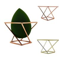 Creative Three-dimensional Wrought Iron Powder Puff Shelf Beauty Egg Stand Makeup Sponge Display Rack Make Up Accessories