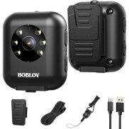 BOBLOV Máy Ảnh Đeo Thân W4, Máy Quay Video 64GB 1080P, Mở Rộng Bộ Nhớ