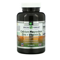 American Nutrition Calcium Magnesium Zinc + Vitamin D3 150 Tablets