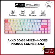 Bàn phím cơ AKKO 3068B Multi-modes Prunus Lannesiana Bluetooth 5.0