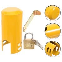 ETEREAUTY 1 ชุดของ Faucet Lock Anti-Theft Garden Hose Tap Tap Lock Water Water Lock Lock Lock Faucet Protection Cover