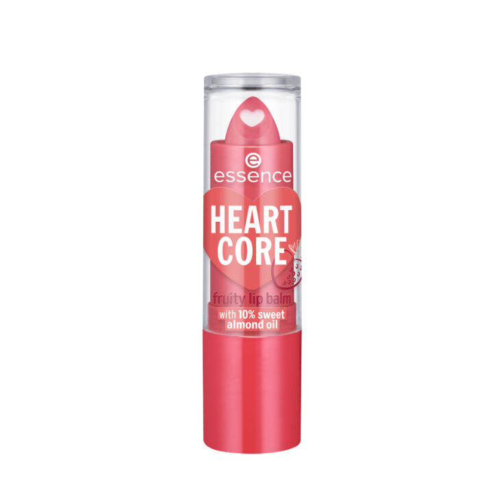 ESSENCE Heart Core Fruity Lip Balm 02 Sweet Strawberry Lazada
