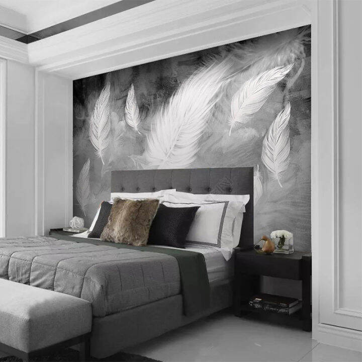 hot-custom-3d-wallpaper-modern-simple-white-feathers-photo-wall-murals-living-room-bedroom-home-decor-papel-de-parede-wallpapers-3-d