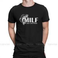 Milf Fishing T Shirt Men Ofertas Large Ofertas Tshirt Cotton Graphic Clothing