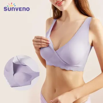 Sunveno Breastfeeding Bra Maternity Nursing Bras For Pregnant Women  Pregnancy Underwear Wide Comfortable Shoulder Straps