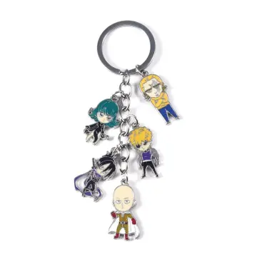 One Punch Man Manga Saitama ID Badge Holder Keychain Lanyard w/ Rubber  Pendant Multicoloured