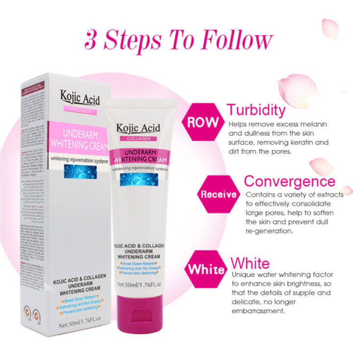 Kojic Acid Collagen Body Creams Armpit Whitening Cream Between Legs