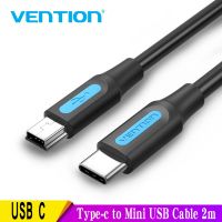 Vention USB C to Mini USB Cable Type C Adapter for Digital Camera MacBook proMP3 Player HDD Type-c to Mini USB Cable 1.5m 2m NEW