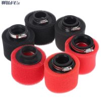 [LWF HOT]∏✗☍ Black and Red Straight Neck Foam Air Filter 35mm 38mm 42mm 45mm 48mm Sponge Cleaner Moped Scooter Dirt Pit Bike Motorcycle