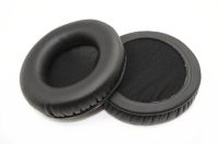 ﹉❣☾ 1 Pair of Black Leather Earpads Cover Ear Pads Cushion Earmuffs Replacement for Sennheiser HD 485 HD485 Headset Headphones