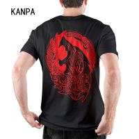 Norse Mythology Vikings Fenrir T Shirt For Male Quality Hipster Tee Shirt Loose Leisure Viking