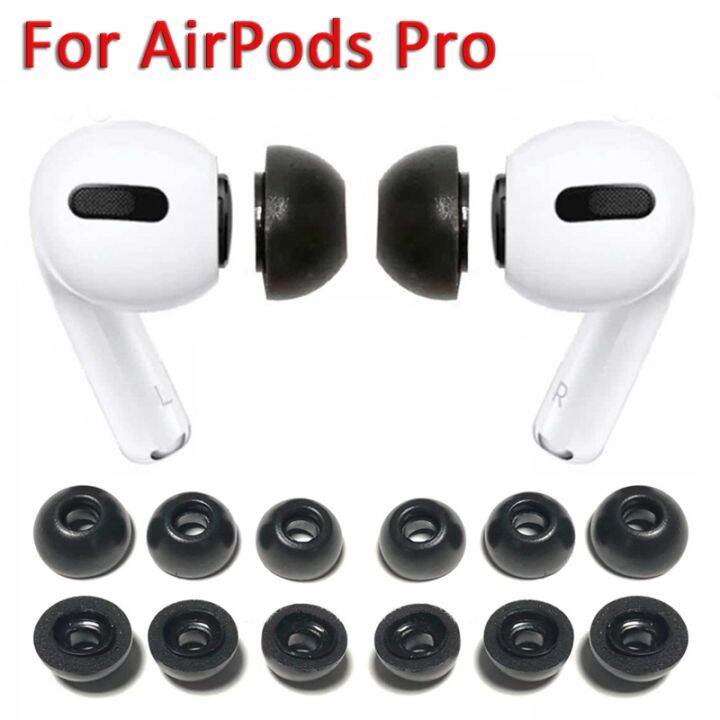 Memory Foam Ear Tips Apple Airpods Pro Earphone Replacement Pads Pro