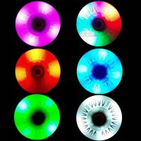 8 or 4 PCS Inline Skates Flashing LED Wheels 90 A LED Lighting Skating Roller 80 76 72 70 68 64 62 60 mm Slalom Sliding Tires