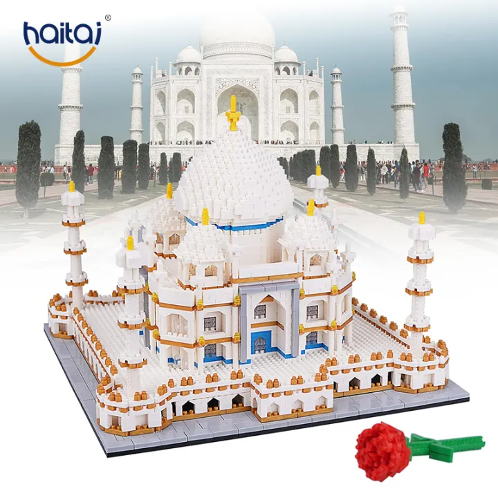 Haitai toys Building block toy 4146PCS Taj Mahal Building Blocks World Famous Architectural