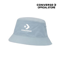 Converse หมวก Hat คอนเวิร์ส LARGE LOGO REVERSIBLE BUCKET HAT BLUE UNISEX BLUE (10024563-A04) 1524563AS3BLXX