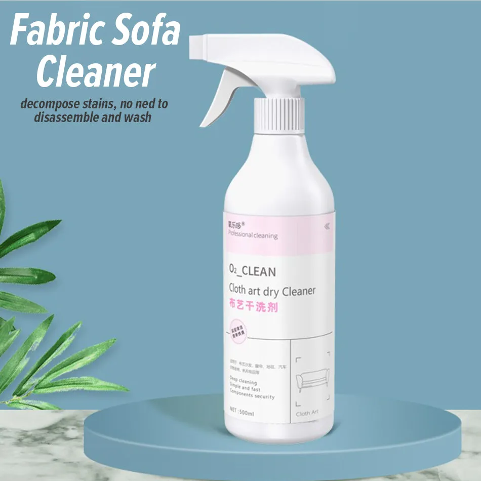 idrop [ 500ml ] Fabric Sofa Cleaner Deep Cleaning Decontamination / Pencuci  Kain Sofa /