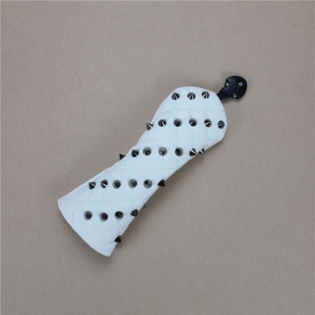 rivets-golf-club-headcover-woods-1-3-5-driver-fairway-woods-hybrid-blade-mallet-putter-waterproof-pu-protector-cover-new