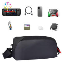 Game Console Storage Bag With Interlayer Portable Travel Carrying Case Handbag Compatible For Steam Deck