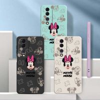 Honor 90 Lite 70 Pro 5G Honor90 50 Lite เคสมินนี่เม้าส์น่ารักเคสมือถือดีไซน์การ์ตูนกรอบแบบนิ่มซิลิคอนเหลว