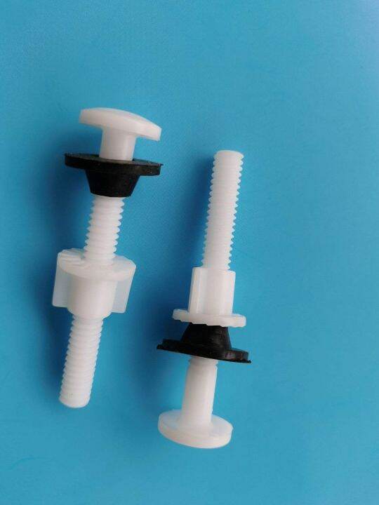 Old split toilet tank screws toilet installation accessories water tank