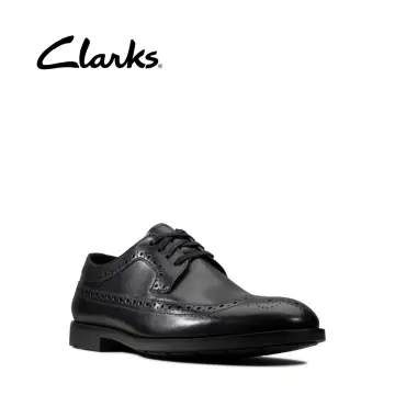 Clarks Men Stafford Park5 Black Nubuck