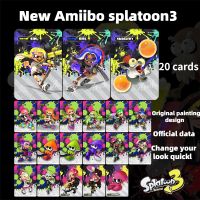 [HOT JJOZZZCXQDOU 575] ล่าสุด Amiibo Splatoon 3ตัวอักษรเครื่องแต่งกาย Props การ์ด Splatoon 1 3 Linkage NFC Amiibo การ์ด17ชิ้น Amiibo Props อุปกรณ์เสริม