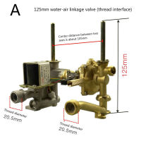 1ชิ้นเครื่องทำน้ำอุ่นก๊าซไอเสียวาล์วก๊าซครัวอุปกรณ์ที่ใช้ในครัวเรือนน้ำก๊าซเชื่อมโยงวาล์วประกอบไฮดรอลิทองเหลือง