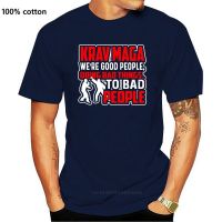 เสื้อยืดแฟชั่น Krav Maga Shirt - Krav Maga Good People สําหรับผู้ชาย 2023  HUC7