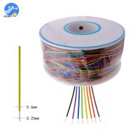 280m 30AWG 8 Color Wrapping Wire Tin Plated Copper PCB Cable B 30 1000 Breadboard Jumper Insulation Wire Connector