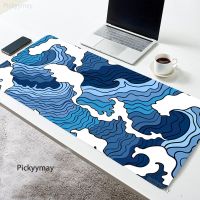 ✌❈ Japanese Great Wave Off Large Mousepad Gamer PC Gaming XL Mouse Pad Computer Keyboard Laptop Mousepad Mause Art Office Desk Mat