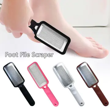 Pedicure Foot File Callus Remover -Large Foot Rasp Colossal Foot Scrubber  Professional Stainless Steel Callus File for Wet and Dry Feet 