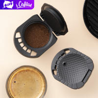 【i Cafilas】[HLB04] รีฟิลนำมาใช้ใหม่กาแฟแคปซูลอะแดปเตอร์แปลง Crema Maker ฝักสำหรับ Dolce Gusto Piccolo XS,Genio S,Mini Me,Circolo,Infinissima Krups KP70,EDG 466