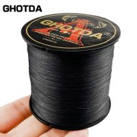 GHOTDA Braided Fishing Line Pesca 500M 4 Strands Carp Multifilament Fly Wire Japanese 100% Pe Line Saltwater Fishing Lines