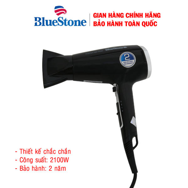 Máy sấy tóc Bluestone HDB-1846 – Công suất cao 2100W sấy tóc nhanh, 3 tốc độ sấy