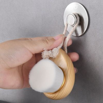 Wall Mounted Stainless Steel Soap Dish Magnetic Soap Holder Vacuum Suction Cup Hanger Soap Drain Rack Kitchen Bathroom Toilet Bathroom Counter Storage