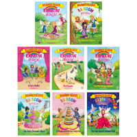 Beginer reader Rainbow Magic Fairy themed novel Bridge Book English original 8 volumes primary school students English graded reading materials extracurricular reading materials genuine for 5-9 years old