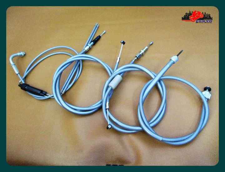 honda-cb77-high-bar-cable-set-throttle-set-amp-clutch-amp-front-brake-amp-speedo-high-quality-สายเร่งชุด-สายคลัช-สายเบรคหน้า-สายไมล์