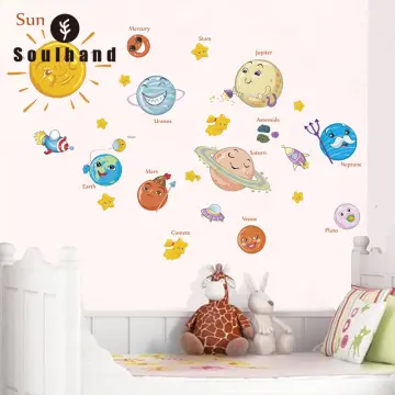 SOLAR SYSTEM FOR KIDS WITH SUN Planet' Sticker