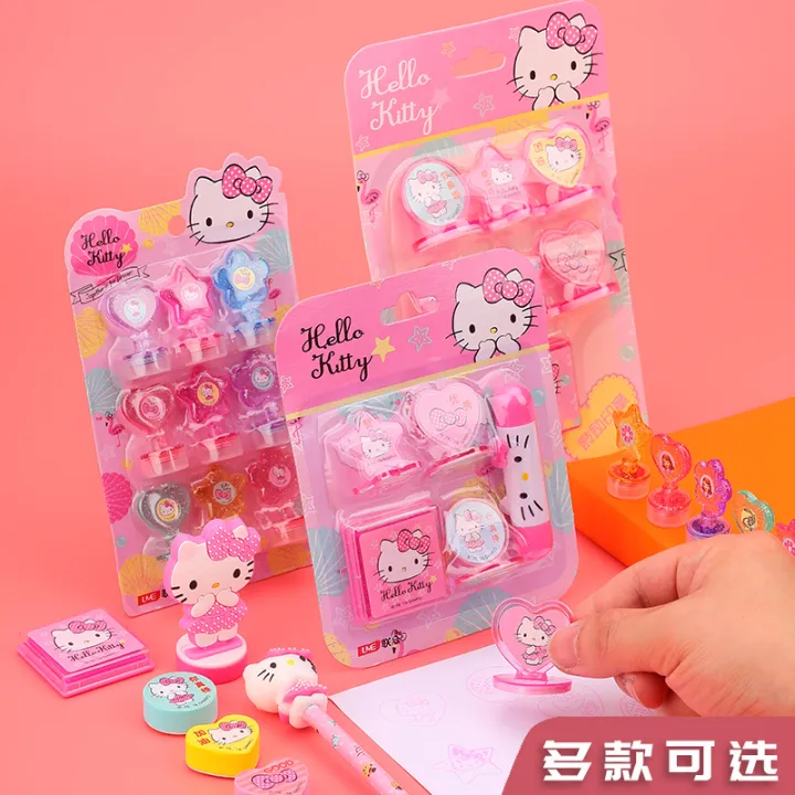 HELLO KITTY/ Hello Kitty Creative Cute Pupils Learning Seal Small Fresh