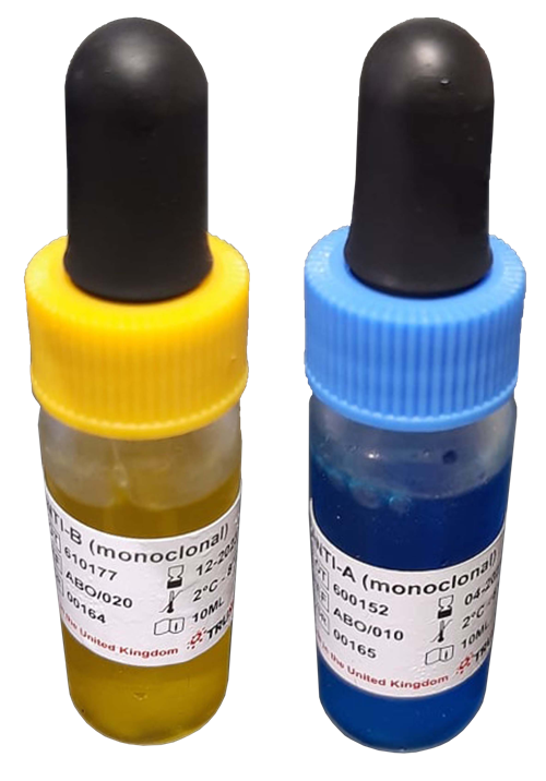 Blood Typing Sera, Anti A & B , Anti D Monoclonal ABO Blood Grouping