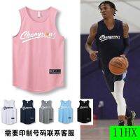 Sports Equipment Basketball Jerseys Tops Men Summer Team Competition Sleeveless Training American Jers