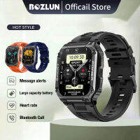 BOZLUN Smart Watch สมาร์ทนาฬิกาบลูทู ธ โทรอัตราการเต้นหัวใจการตรวจสอบความดันโลหิตหลายโหมดกีฬาสมาร์ทนาฬิกา Smartwatch Nx6