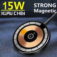 Original 15w magnetic wireless charger for iphone 14 13 12 pro max usb c fast charging iphone 8 plus xr x xs max se accessories Wall Chargers