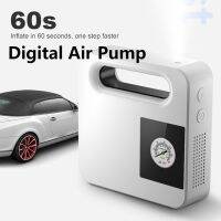 Car Air Pump Digital/Pointer Display 150PSI Electric Tire Inflator Tyre Pump LED Light Auto Car Air Compressor for Vehicle Air Compressors  Inflators