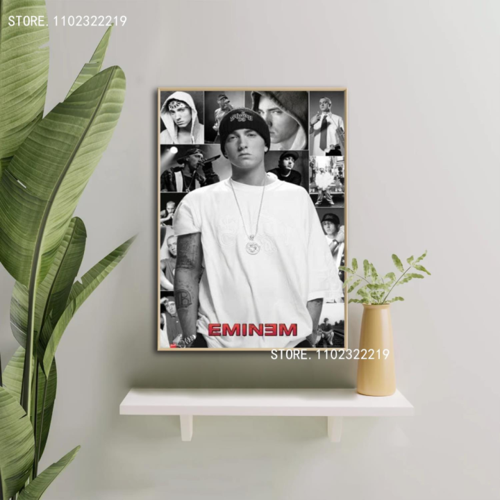 eminem-โปสเตอร์-wall-art-24x36ผ้าใบตกแต่งส่วนบุคคลของขวัญ-modern-family-ห้องนอนภาพวาด