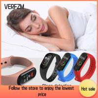 VERFZM SHOP สายรัดข้อมืออัจฉริยะ,สายรัดข้อมืออัจฉริยะสามารถฟังเพลง Jam Tangan Sport อัตราการเต้นของหัวใจสายรัดข้อมือฟิตเนสสมาร์ทวอท์ชเครื่องวัดการนอนหลับ