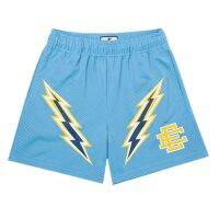 EE Basic Short NEW YORK CITY SKYLINE ฤดูร้อนแฟชั่นระบายอากาศกางเกงขาสั้นฟิตเนสกางเกงขายาวยิมออกกำลังกายตาข่ายกางเกงขาสั้นกีฬาผู้ชาย