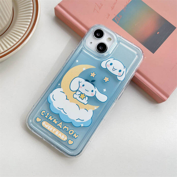 เคสโทรศัพท์รูปตัวการ์ตูนน่ารักสำหรับ-เคส-ไอโฟน-11-iphone-11-เคสไอโฟนยอดฮิต12-13-14pro-max-15-plus-เคสโทรศัพท์แบบใสน่ารักรันเวย์เจ้าหญิงซินนามอนคิตตี้-เคสไอโฟน-เคสนิ่มเคสโทรศัพท์พื้นที่