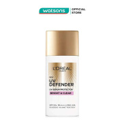 Kem Chống Nắng L Oréal Paris UV Defender SPF50+ PA++++ Bright & Clear Nâng